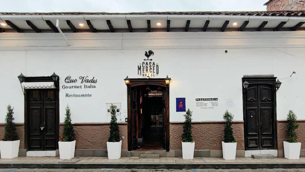Hotel Casa Merced Cuenca Eksteriør bilde